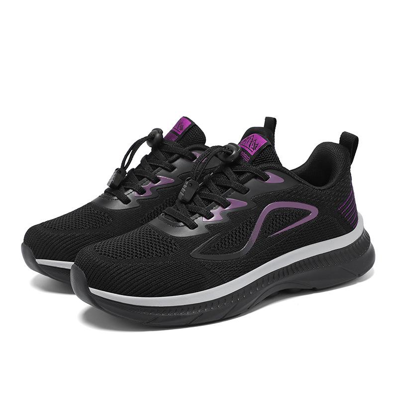 Women's Fashion Mesh Walking Shoes - Lightweight, Breathable, Non-slip, and Soft-soled Casual Sneakers for Spring.