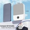 Portable Waist Fan 2000mAh Outdoor Mini Hanging Neck Fan with 3 Gear Strong Wind Rechargeable Portable Waist Clip Fan Air Cooler