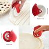2TYPE Professional Pizza Lattice Cutter Pastry Wheel Roller Baking Rolling Tool Stonego Baking