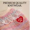 Pull Tricoté pour Chien avec Bordure en Dentelle Vêtements Chauds Automne Hiver pour Petits Chiens Teddy Bichon Spitz Pomeranian Gilet Confortable pour Animaux de Compagnie pour un Usage Quotidien