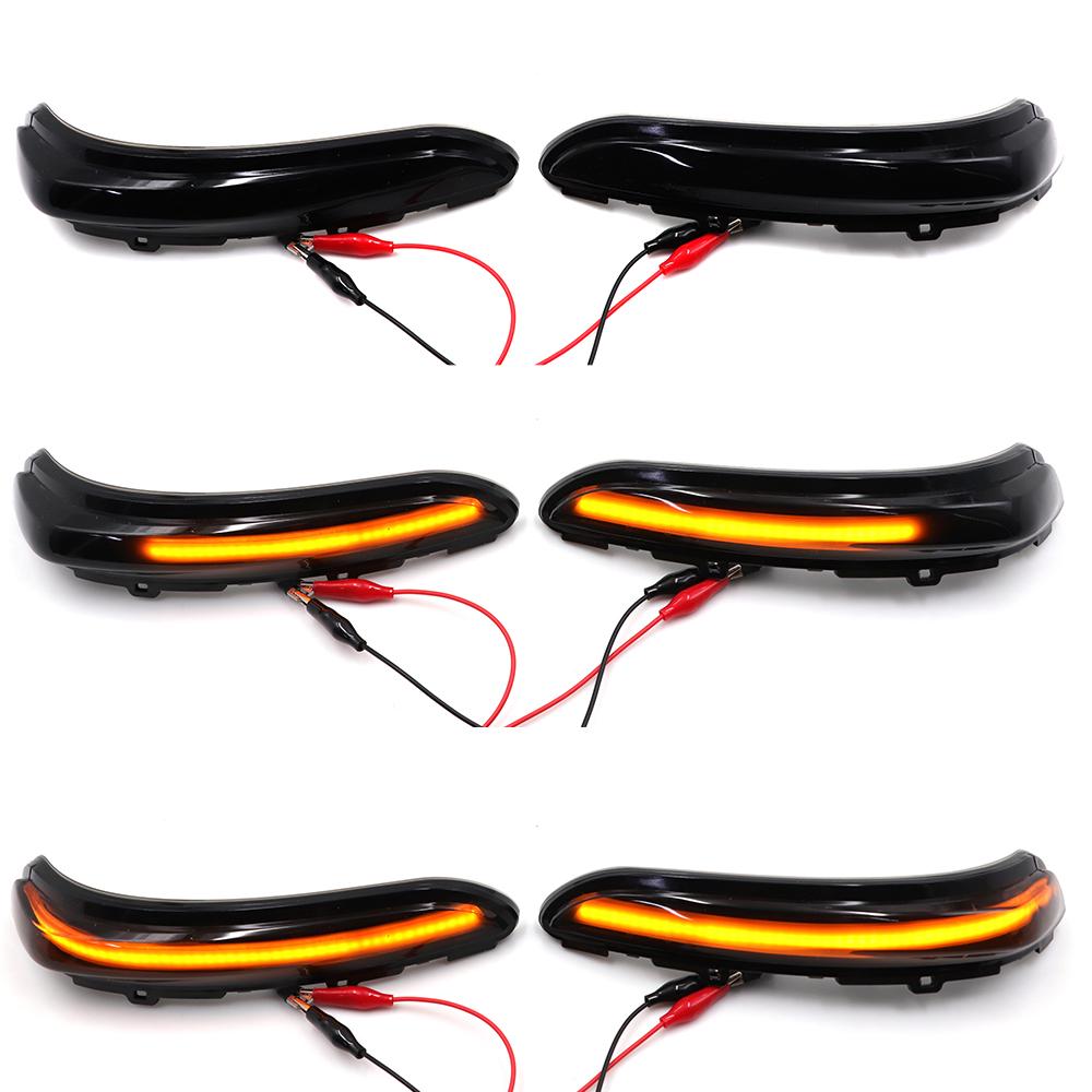 Dynamic Turn Signal Blinker Side Mirror Indicator Light Lamp for Peugeot 208  2008 12’-22 Citroen C3 MK3 C4 Cactus Opel Corsa F