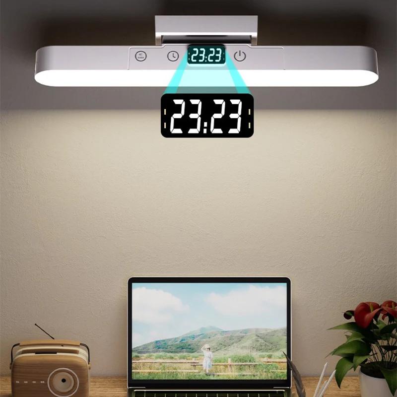Rechargeable Desk Lamp Magnetic USB Light Stepless Dimming Table Lamp Hanging Bedroom Table Reading Rechargeable Led Night Light