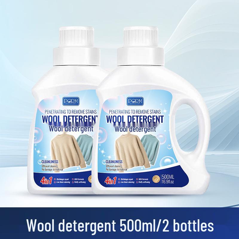 Detergent do wełny i kaszmiru - Środek zapobiegający kurczeniu do swetrów i płaszczy