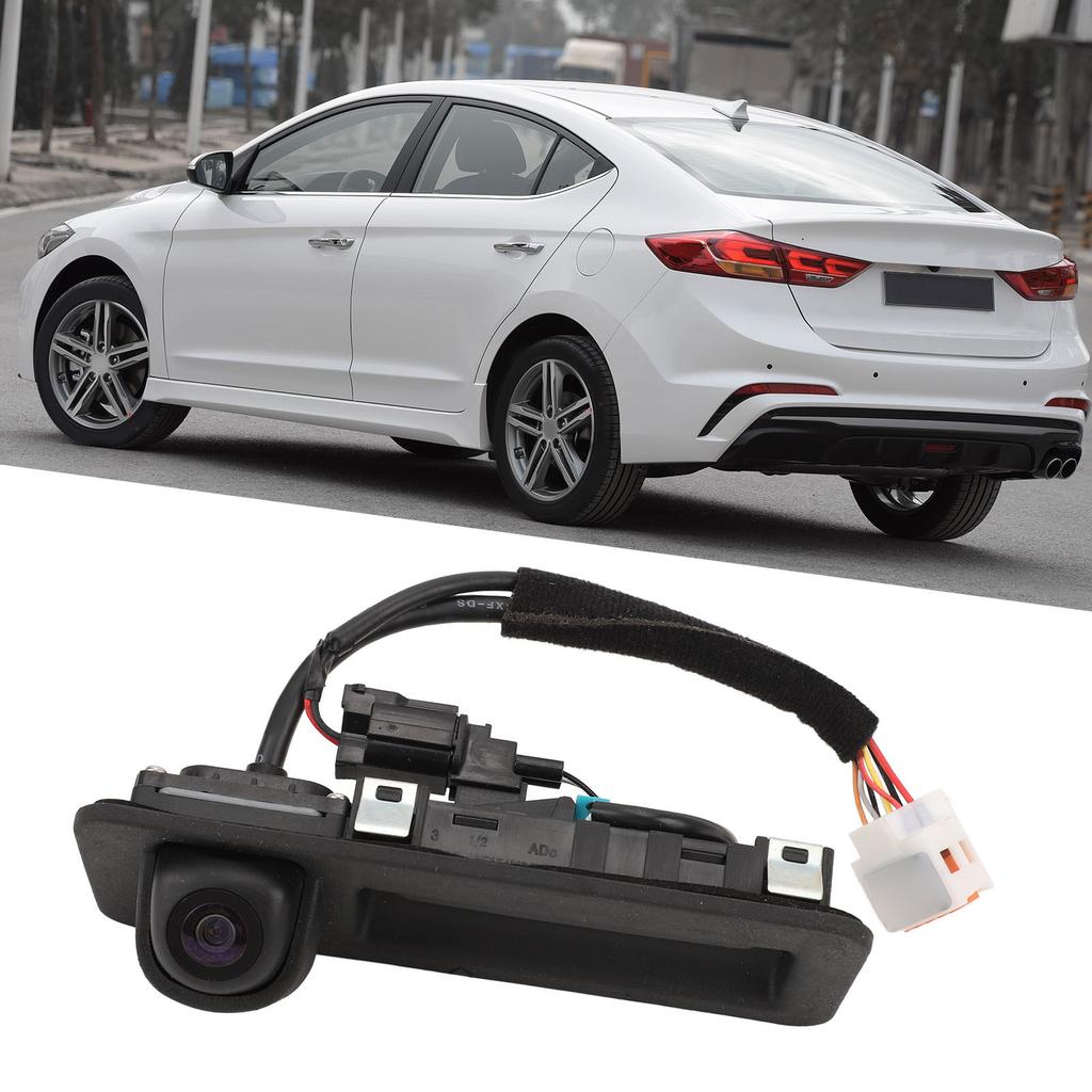 Rear View Backup Camera Clear Images Wide Angle Lens Safer Parking 95760 F2001 Trunk Camera for Elantra 2017 to 2018