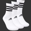 adidas 3S 3S CuShion 3 Pack Sport SockS WoMen Men S Golf