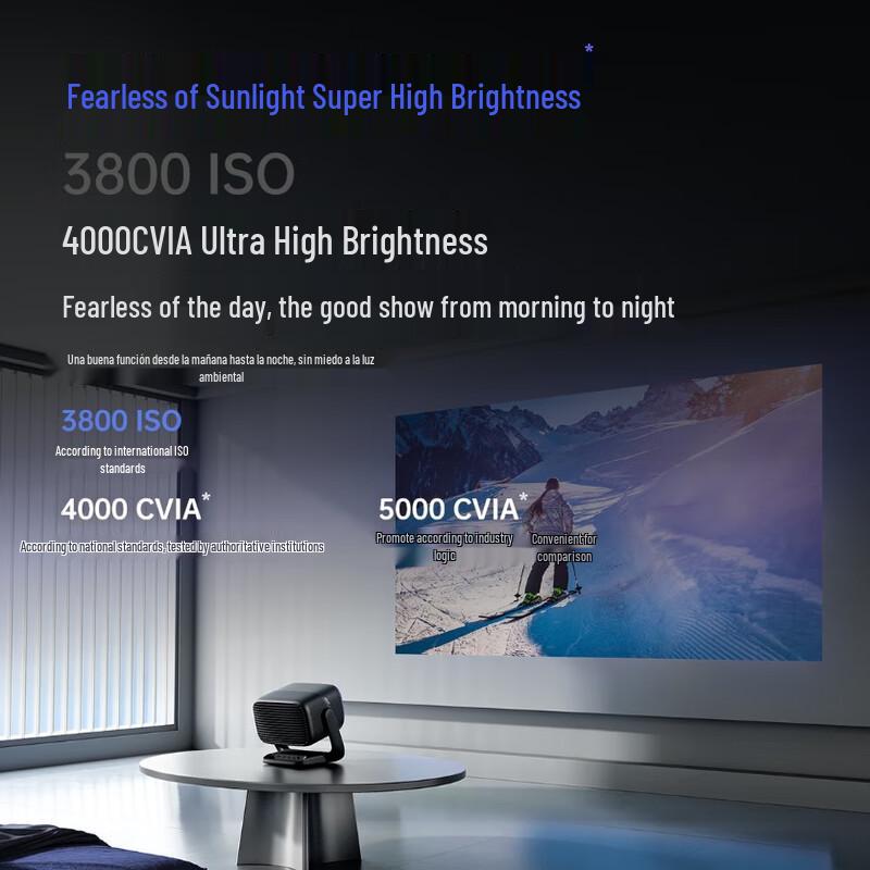 

JMGO N3 Ultra 4K Tri-Color Laser Projector with AI Smart Gimbal (CN version)