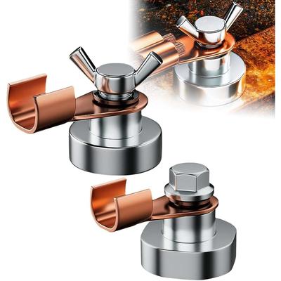 Schweißmagnetische Erdungsklemme, Magnetische Schweißerdungsklemme, Schweißmagnetklemmen Werkzeug, Schweißunterstützungsklemmen Werkzeuge für Schweißarbeiten Schneiden