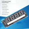 4Pcs 0.56 Inch Digital Tube LED Display 4 Bits 7 Segments PCB Clock Module  Time Indicator