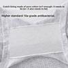 Women's Spring Summer 10A Antibacterial Thread Pure Cotton Anti Tarnished Non Curled High Waist Flat Angle Briefs