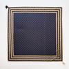 Spring and summer new rhombus plaid printed small scarf women's multi-functional decorative shawl versatile Maillard silk scarf