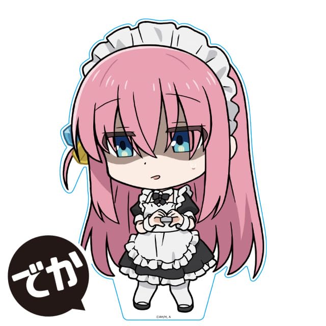 Anime the Acrylic Goto Hitori Maid Outfit "Bocchi Rock!" DekaPuniColle! Figure Ver.