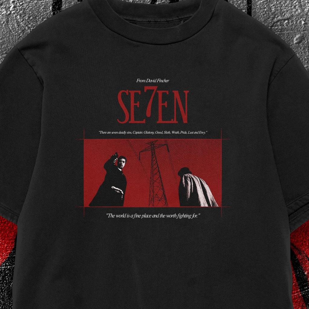 Se7en T-Shirt, 90s Thriller film, Comfort colors unisex shirt