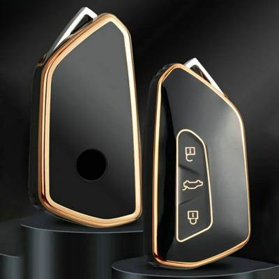 Mode TPU Auto Fernbedienung Schlüsselhülle Abdeckung Schale Fob für VW Volkswagen Golf 8 2020 Skoda Octavia A8 2021 SEAT Leon MK4 Zubehör