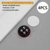 4PCS Non Punching Adhesive Furniture Ball Universal Pulley Home Use Mobile Base Accessories Trash Can Bottom Space-saving Wheel