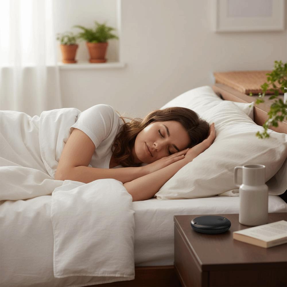 Mini Under Pillow Bluetooth Speaker Ultra-Thin White Noise Machine  Bedroom Relaxation