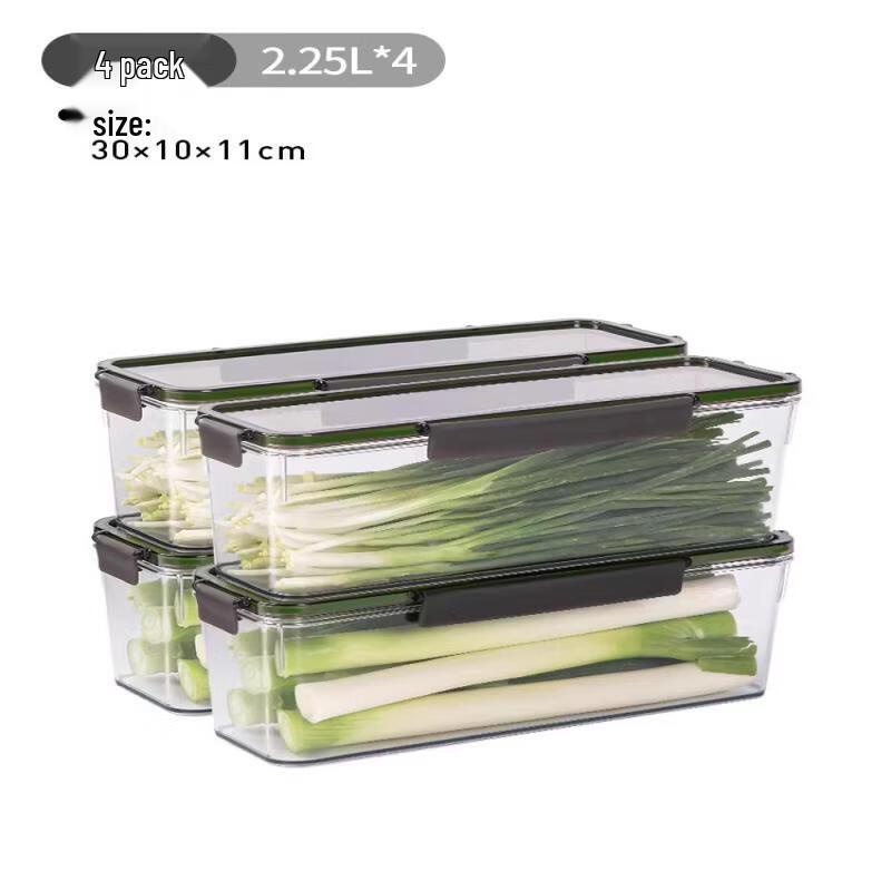 Drainable Wheat Straw Refrigerator Storage Box