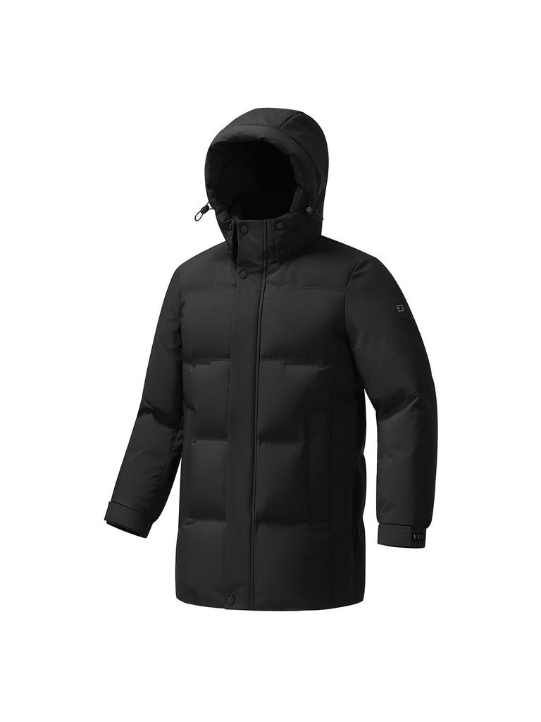 Herren Winter Daunenjacke im Huang Xiaoming Stil - 2025 Warme mittellange Oberbekleidung