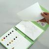 4styles Foldable Watercolor Coloring Book DIY Portable Painting Set with Pigment Adult Stress Relief Art Supplies