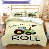 3pcs Cute Cars Bedding Set Duvet Cover Closure Includes 1 Duvet Cover & 2 Pillowcases, Soft and Comfortable for All Seasons.