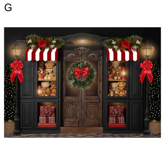 Gobelin świąteczny Przezroczysty nadruk Cukierkowy Miękki Jasny Zimowy Kolor Dekoracyjny Ręcznie Robiony Sklep Wzór Tło