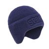 Winter Hat for Men Earmuffs Plus Fleece Wool Hat Warm Windproof Hat Knitted Hat Pullover Hat