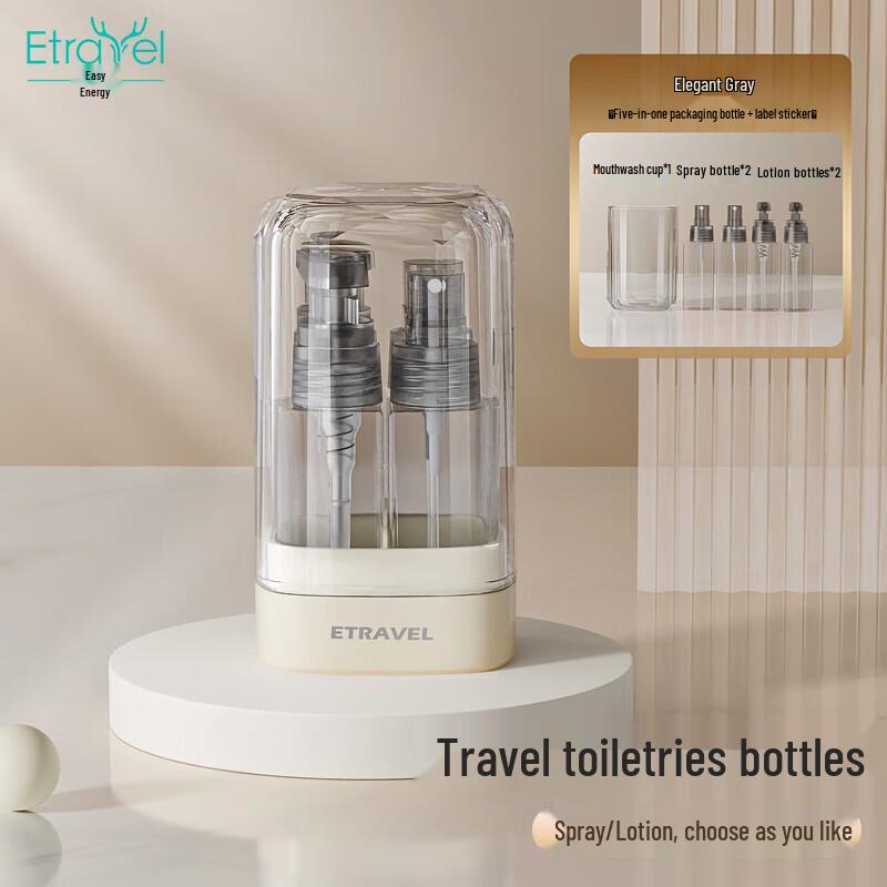 Etravel 5-in-1 Travel Bottle Set