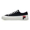 Fila Zapatos de Lona de Caña Baja con Cordones, Antideslizantes, Resistentes al Desgaste, Ligeros, Absorbentes de Impactos, Zapatillas Deportivas para Hombre, Negro F12M124342FBK