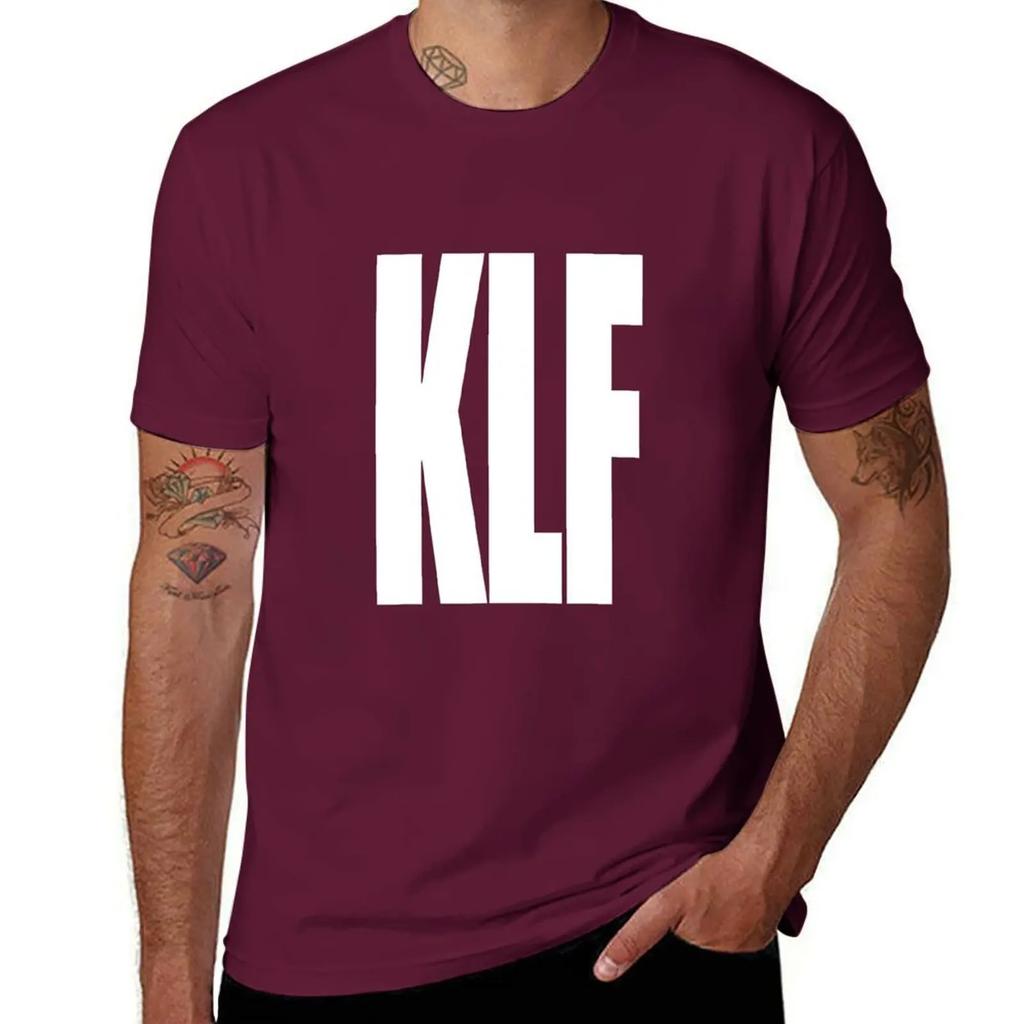 KLF Classic T-Shirt Plus Size Tops Oversized Graphic Tee Mens Designer Clothes
