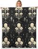 GUOYU Blanket Japanese Style Blanket Twin Size Cherry Blossom Trees Throw Blanket for SofaTraditional Mountains Reversible Kids Teens Fleece
