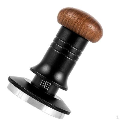Kaffee Tamper Espresso Druck Langlebig Holz Edelstahl Hand