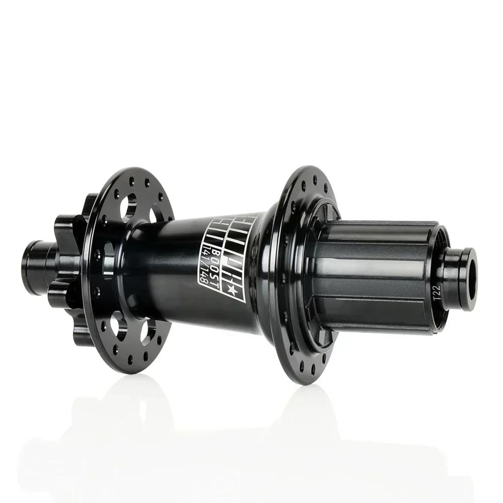 Koozer Xm490 Pro K7 Cube Mtb Hubs Rear Noisy Hub Boost 28 32 Hole Hub 5X141 Qr 12X148Mm Thru Ta Bicycle Hubs Hg Xd Ms 10 11 12S