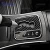 Real Soft Carbon Fiber For Mercedes Benz A B CLASS W169 W245 2004 2005 2006 2007 2008 2009 2010 2011 AT Gear Shift Frame Sticker