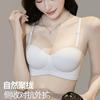 [Round chest] Small breasts gather and expand to show large underwear hanging neck invisible tube top strapless large breasts show small bra
