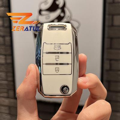 For Kia Rio 3 K2 Ceed Cerato K3 Sportage 4 Picanto K5 Optima Sorento Forte Stinger Tpu Car Remote Key Case Cover Shell