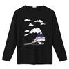 Super Fun Youth Train T shirt For Kids Children Boys Girls vintage Washed Soft fashion Top For Everyday Wear Stylish Slightly