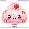 Kawaii Galaxy Dumpling Pillow Starry Bao Cushion Cute Space Throw Pillow Shaped Stuffed Floor Cushion For Home Decor Gift