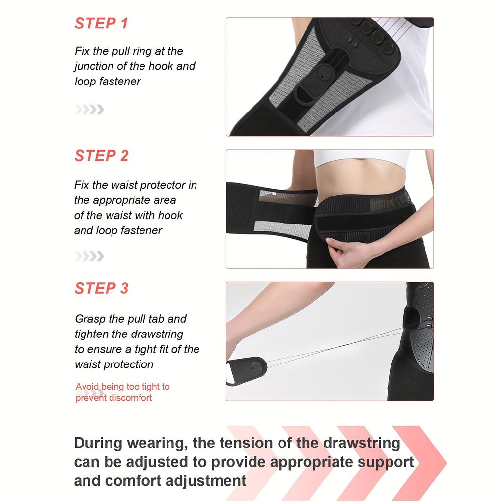 1PC adjustable sports belt, breathable mesh upgraded double pull rope sports belt, suitable for men and women, suitable for sports, fitness, etc