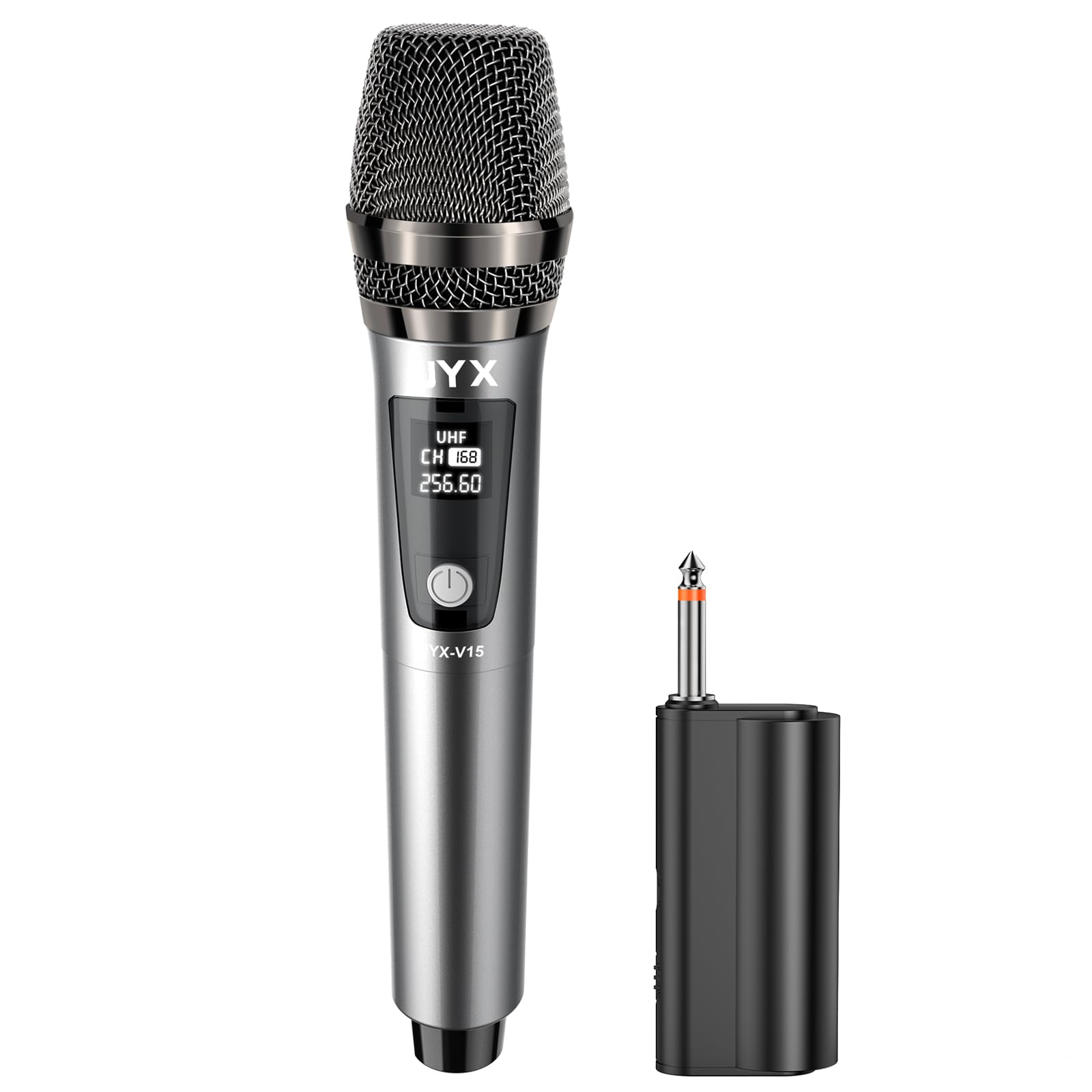 

Беспроводной караоке-микрофон JYX, UHF перезаряжаемый динамический микрофон с приемником 6,35 мм, для собраний, речей, выступлений, вечеринок, школы