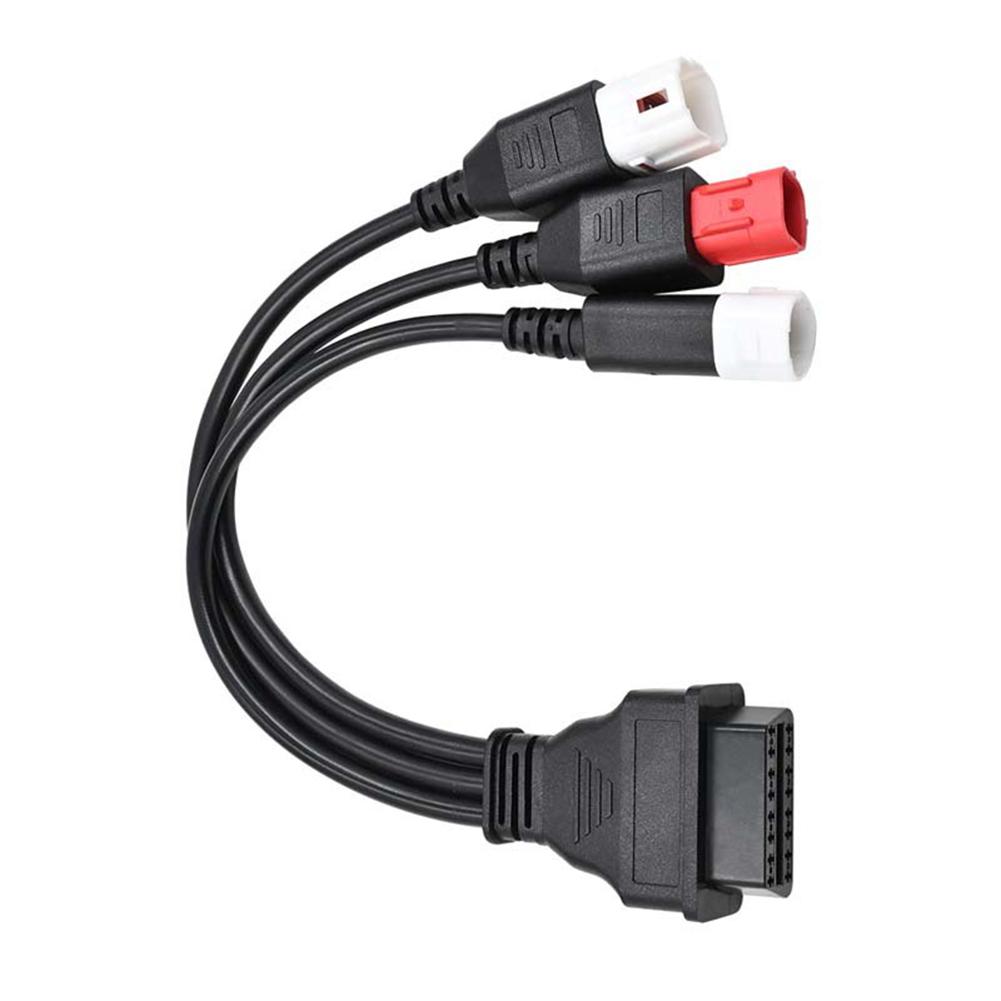 Car Male To Female 3pin 4pin For Yamaha 6pin For Honda To 16pin OBD 2 Extension Cable Electrical Equipment