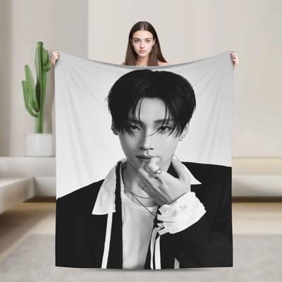 Super Soft Throw Blanket Picnic Ald1 Sangwon Blanket  Flannel Bedspread For Home Decor Novelty Sofa Bed Cover