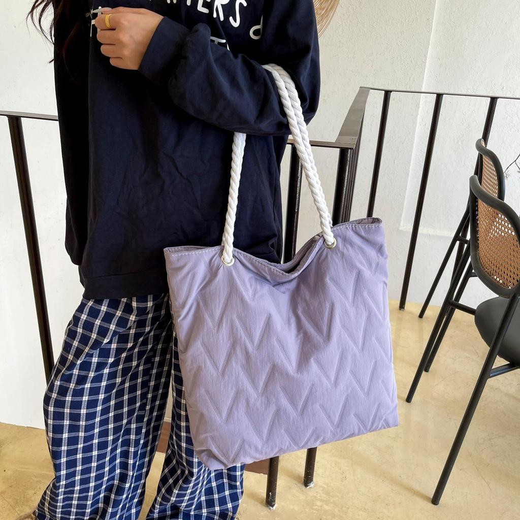 Trendy Women's Autumn Large Capacity Shoulder Tote Bag