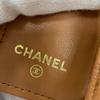 Pristine CHANEL Classic Small Flap Wallet COCO Mark Matrasse Brown AP0230 Used