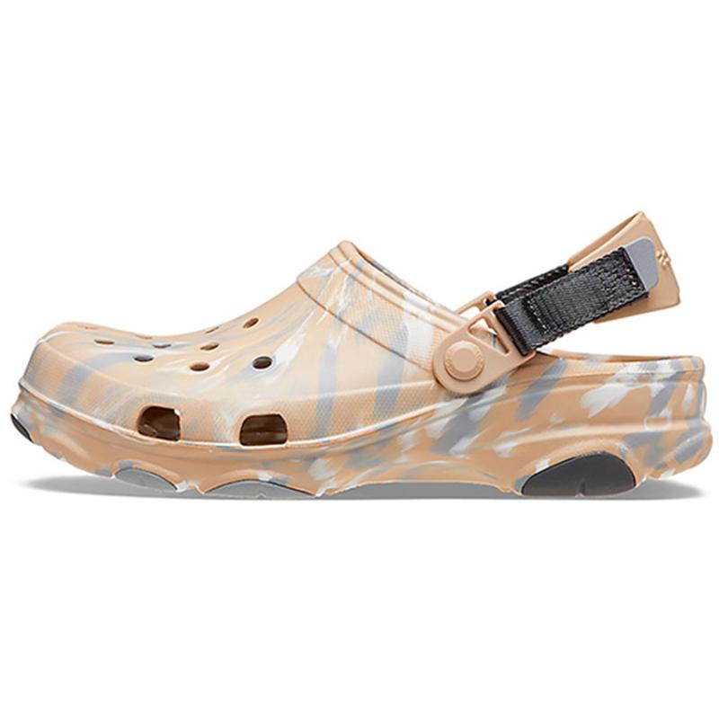 Crocs All-Terrain Marbled Clog EVA Marbled Shoes Men's Tea Color