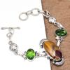 Wild Horse Jasper Gemstone Silver Jewelry Bracelet Jasper 11.00 CTW