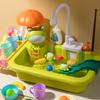 Baby Kitchen Toy Dish Wash Sink Electric Dishwasher for Playing Pretend Role Play Housework Early Educational Toys for Children
