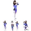 Overwatch D.va Cosplay Costume Jumpsuit For Women Premium Polyester Material For Comfort And Durability