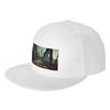 Fashion Bridge To The City Flat Brim Sun Hat  Going To Work Or School Hat Womens