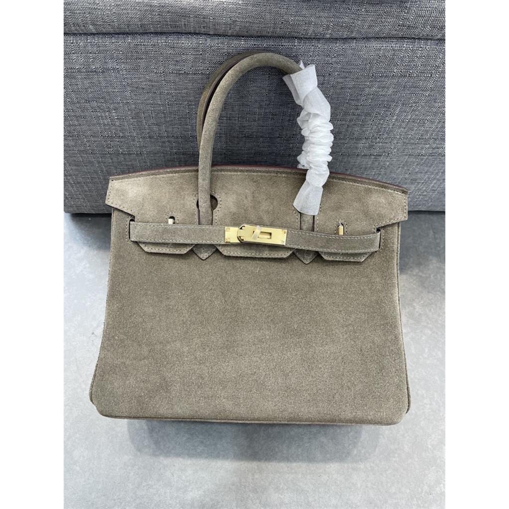 2024 Herbst und Winter neue Leder Damen Tasche matte Leder Wildleder Platin Tasche tragbar Schulter schräg über Körper Tasche