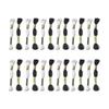 Embroidery Thread Cross Stitch Sewing Thread Handicraft Thread Set of 24 Length 8m Beginner Cross Stitch (Black, White)
