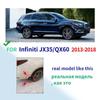 4PCS Schmutzfänger Für Infiniti JX35 QX60 2013 - 2018 Schmutzfänger Schmutzfänger Spritzschutz Kotflügel Kotflügel Vorne Hinten 2014 2015 2016 2017